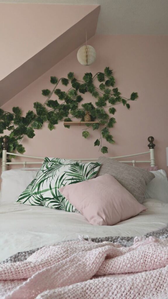 восхитительная розовая спальня