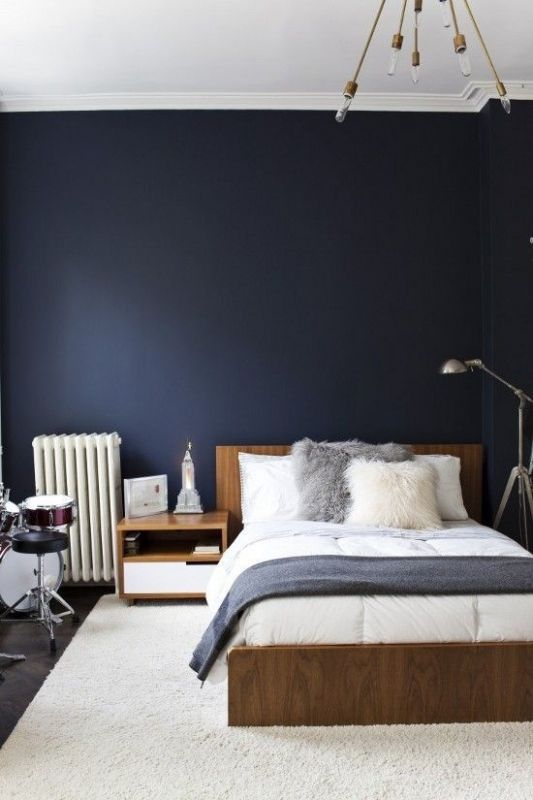 миланская синяя спальня
