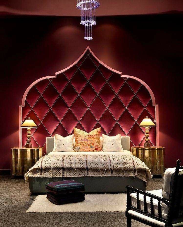 испанская в марокканском стиле спальня