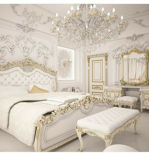 неотразимая в стиле барокко спальня