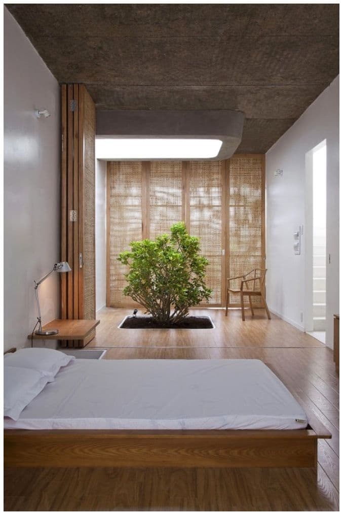 необычная в японском стиле спальнянеобычная в японском стиле спальня