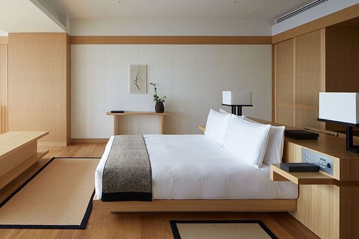 голландская в японском стиле спальня