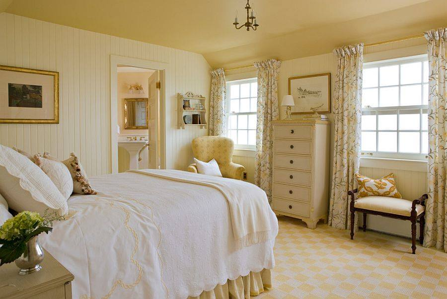 красивая в викторианском стиле спальня