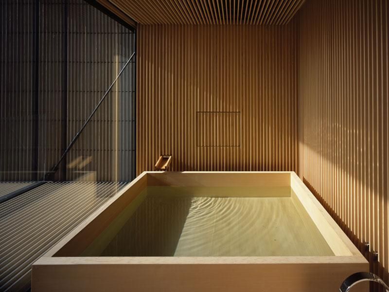 изящная в японском стиле ванная