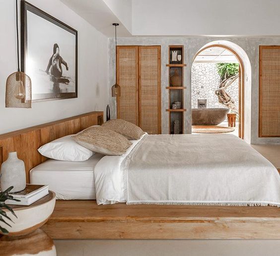 датская стильная спальня