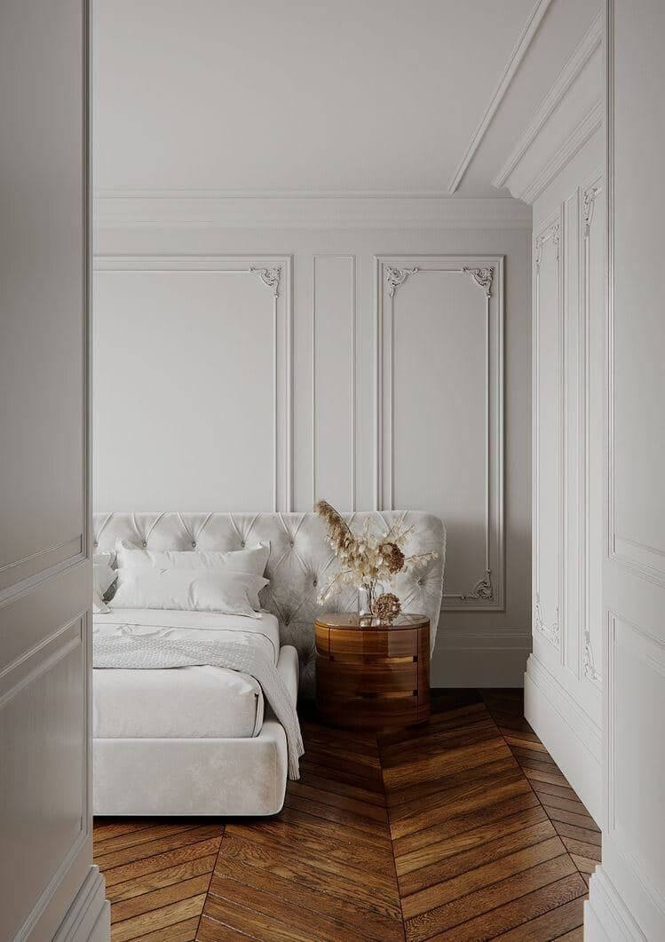 датская в парижском стиле спальня