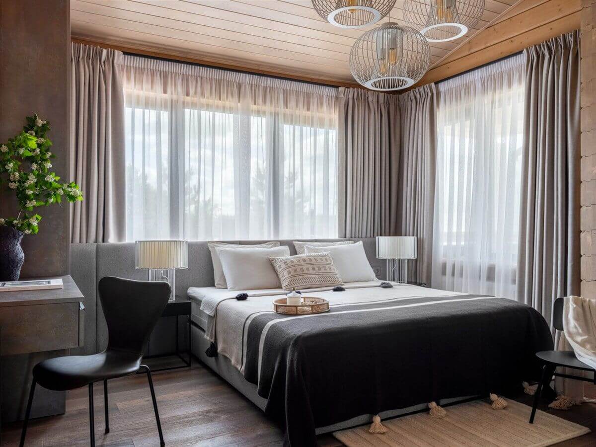 миланская в стиле хюгге спальня