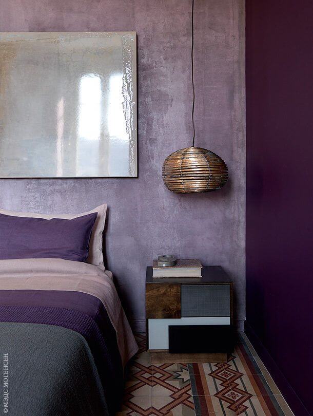 римская пурпурная спальня