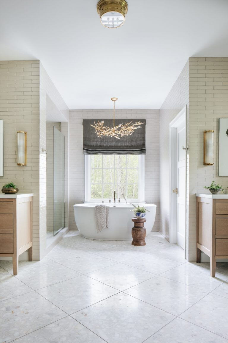 классическая в классическом стиле ванная комната